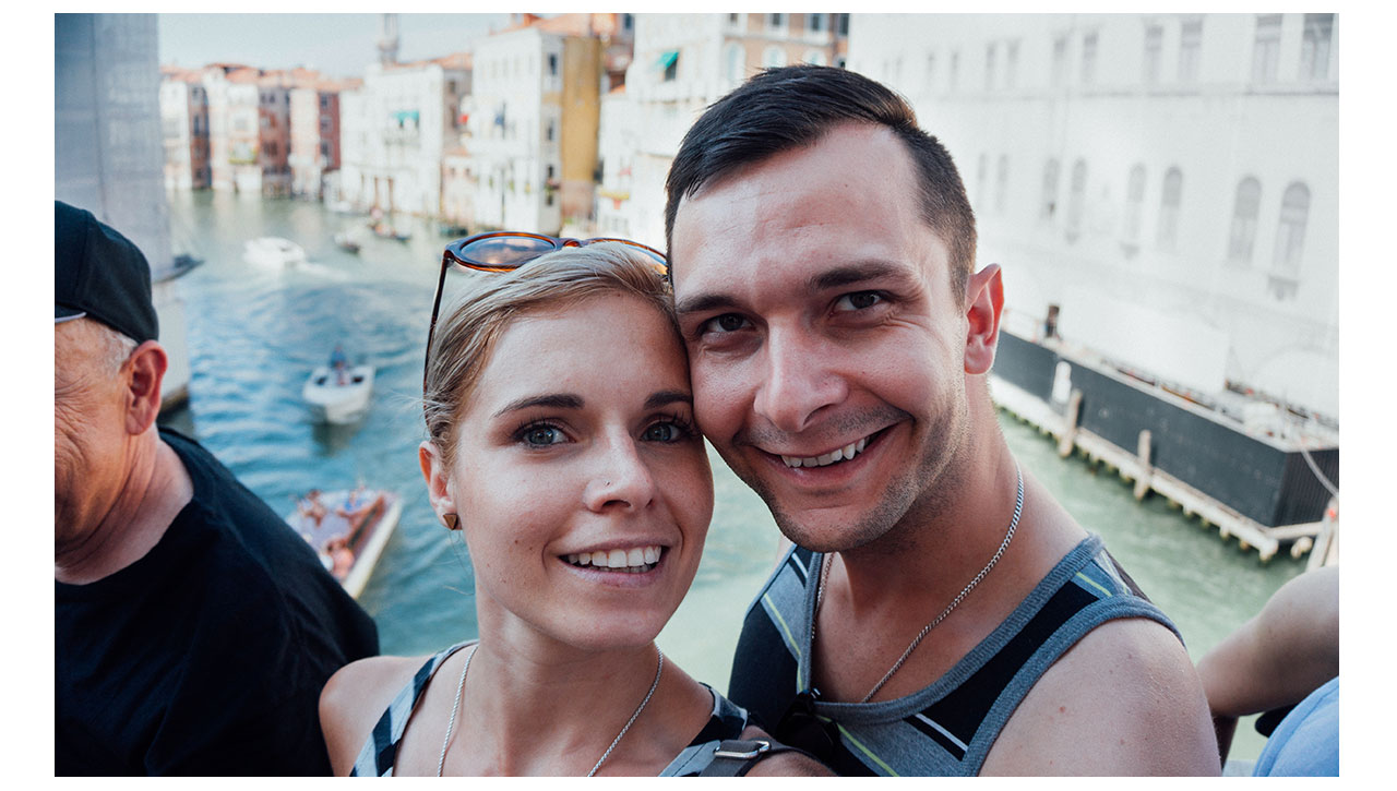 Taking a selfie Venice