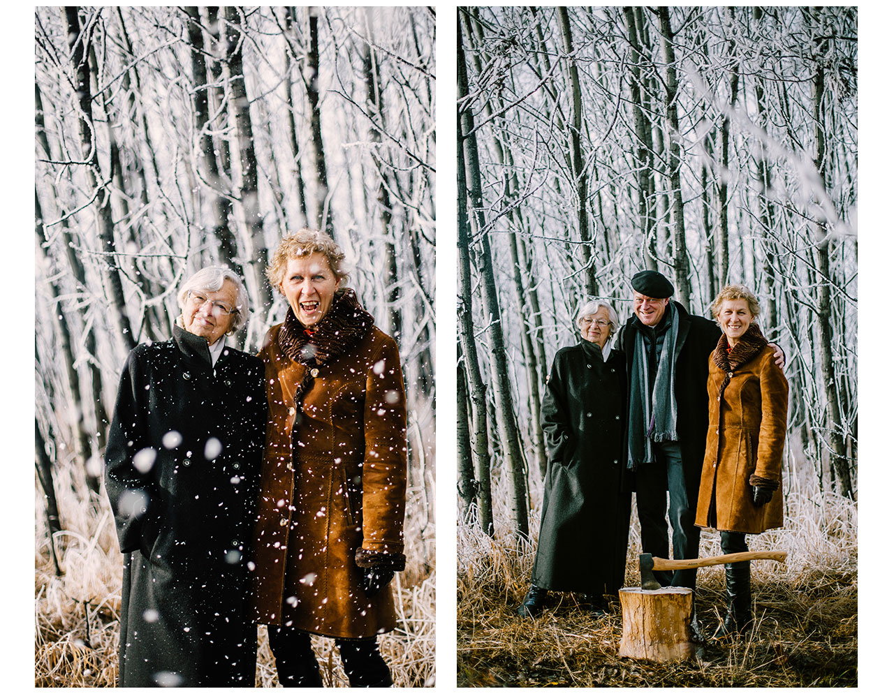 Family Portraits Photographer winter